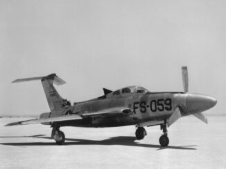 Republic XF 84H USAF 51 1059 at Muroc USAF