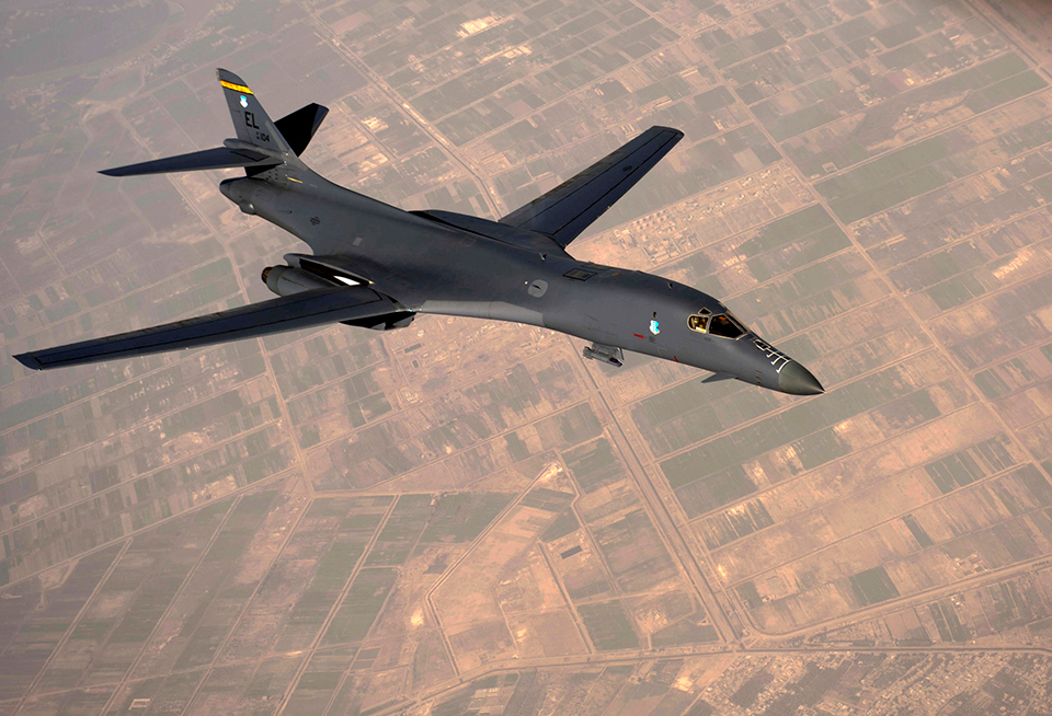 Rockwell (now Boeing) B-1 Lancer: Photo courtesy of the U.S.A.F. via EAA