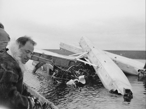 Rogers Post Crash Site August 1935