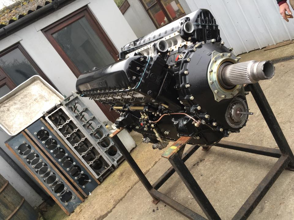The spare engine for ground running/taxying was overhauled by Eye Tech Engineering