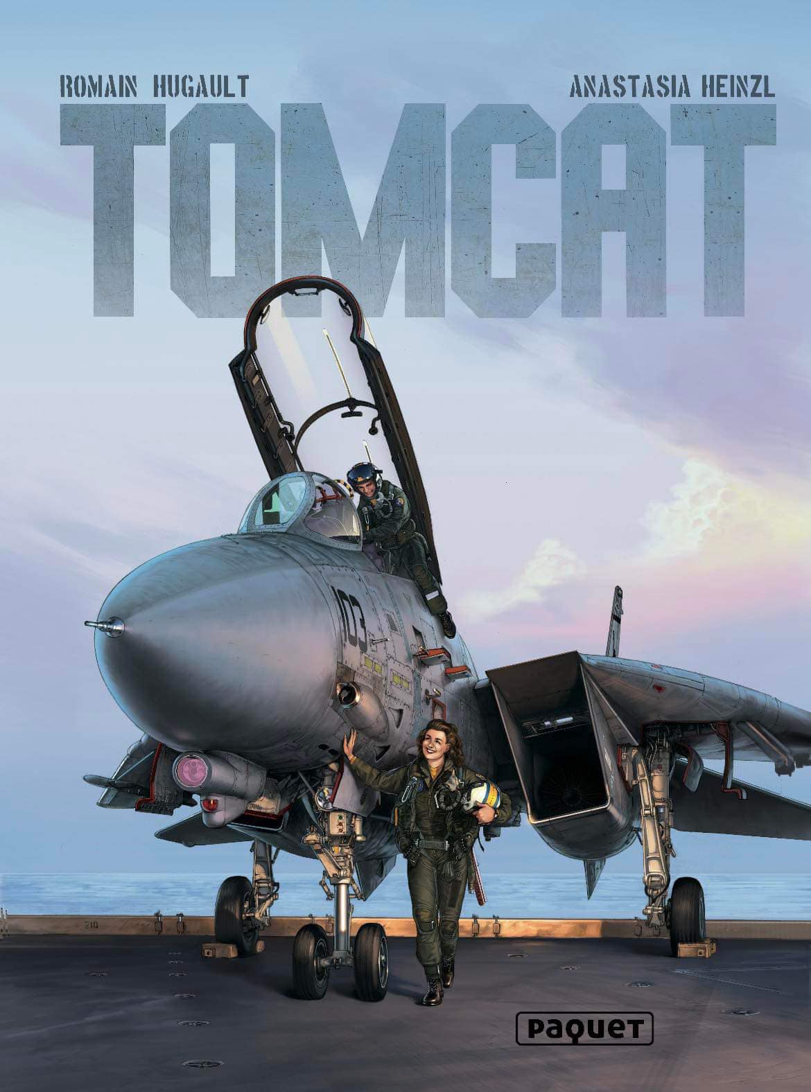 Romain Hugault F 14 Tomcat Comic Book