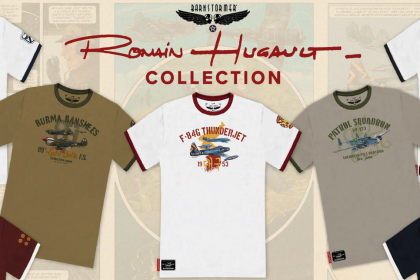 Romain Hugaults Aviation Art Takes Flight in Barnstormer USAs New Burma Banshees Collection