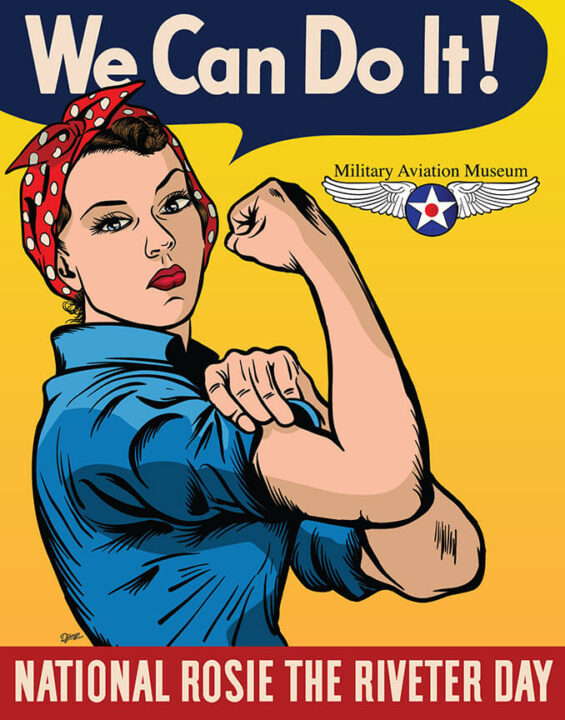 Rosie the Riveter Day This Saturday at the Military Aviation Museum