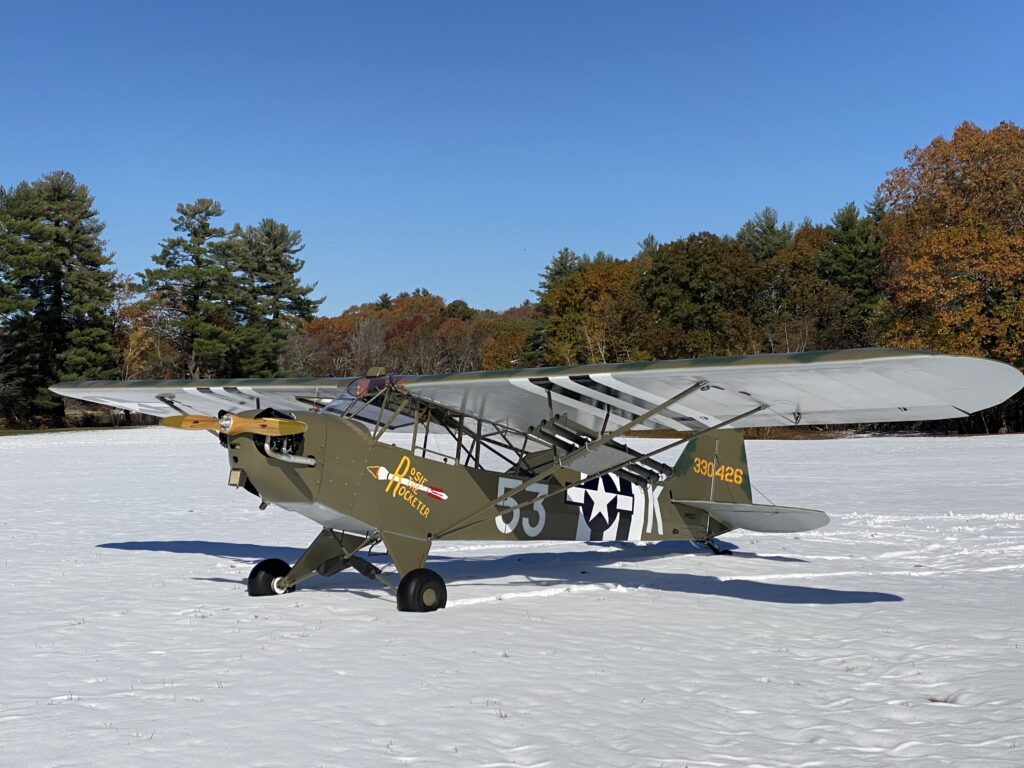WWII L-4 'Rosie the Rocketer' Going to EAA AirVenture Oshkosh 2023