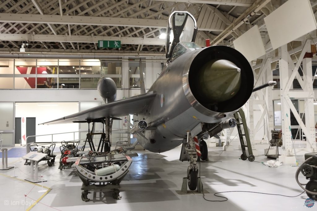 Ride the Lightning 23 Royal Air Force Museum Hendon houses B.A.C Lightning F6