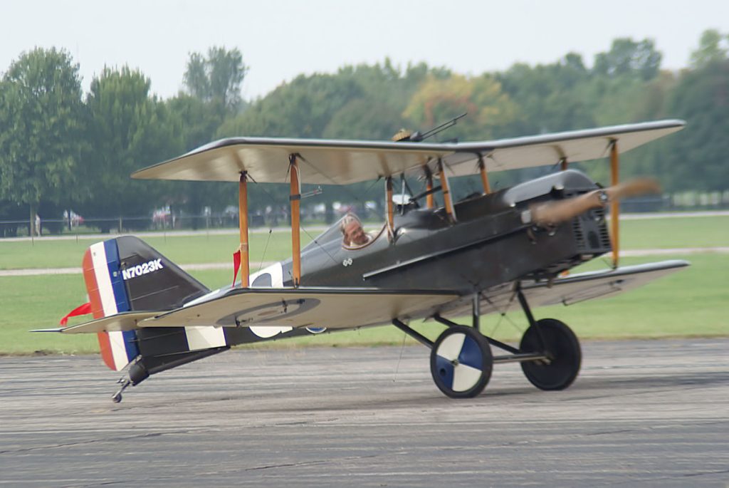Aces of the Great War: James McCudden - Britain’s Master of the High-Altitude Intercept 20 Royal Aircraft Factory SE5a James McCudden Taxi Out 01 Dawn Patrol NMUSAF 26Sept09 14413256000