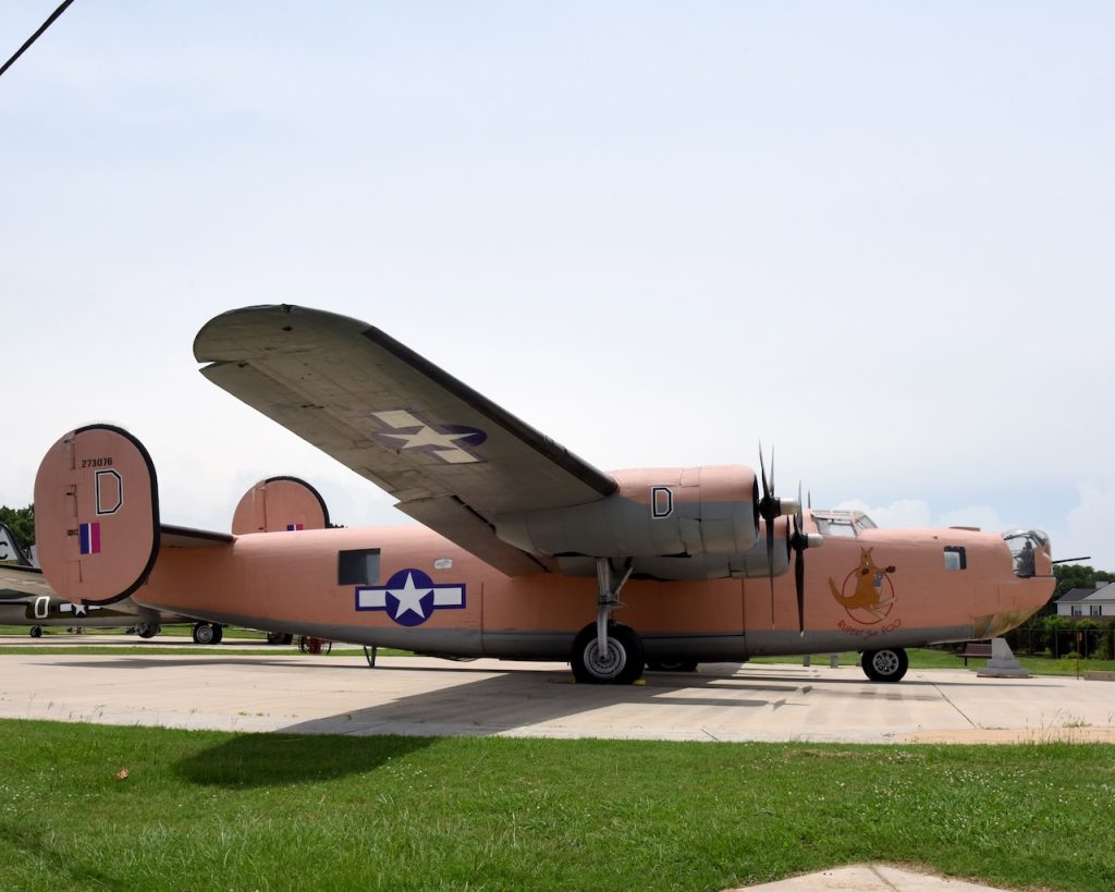 National Museum of the Mighty Eighth Air Force Completes Phase II of Rare B-24 Liberator Restoration 15 Rupert the Roo II at Barksdale AFB