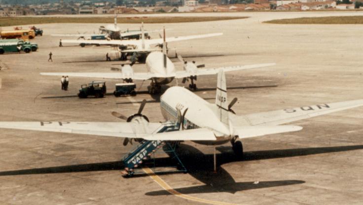 SAAB Scandia VASP at Sao Paolo Congonhas 1965