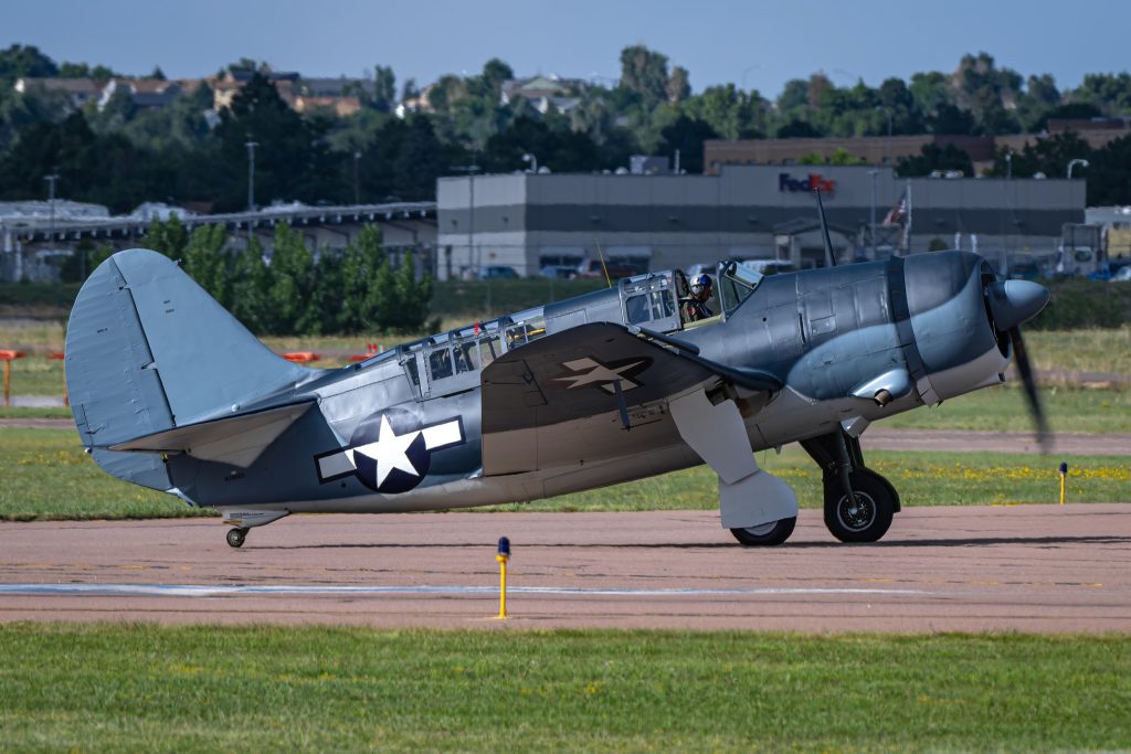 Historic Helldiver Reunion to Bring World's Three Airworthy Curtiss SB2C Helldivers Together Over Colorado Springs 15 SB2C Helldiver BuNo 75552