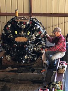 SB2C Helldiver Engine Replacement 1892