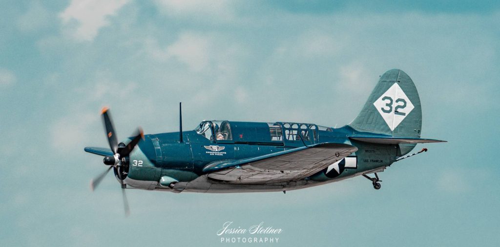 2026 Geneseo Airshow Preview: A Sentimental Journey 21 SB2C Jessica Stettner Photography