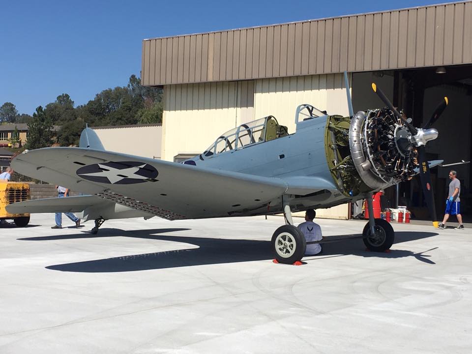 SBD Dauntless BuNo 01743 circa 2017