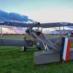 SE 5 and Sopwith Camel flown in New Zealand for the documentary Millionaires Unit. Photo credit Harry Davison.