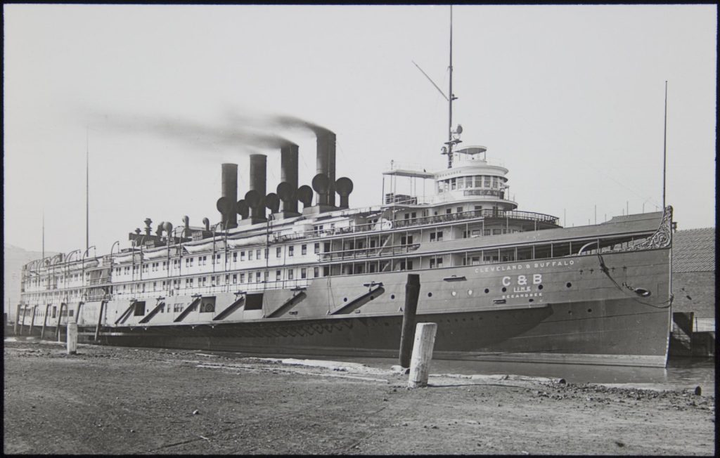 SS SeeandBee in 1919. Ship became USS Wolverine IX 64