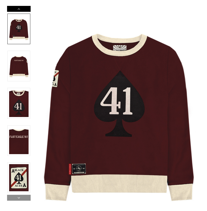 SWEAT VF41 Romain Hugault collection