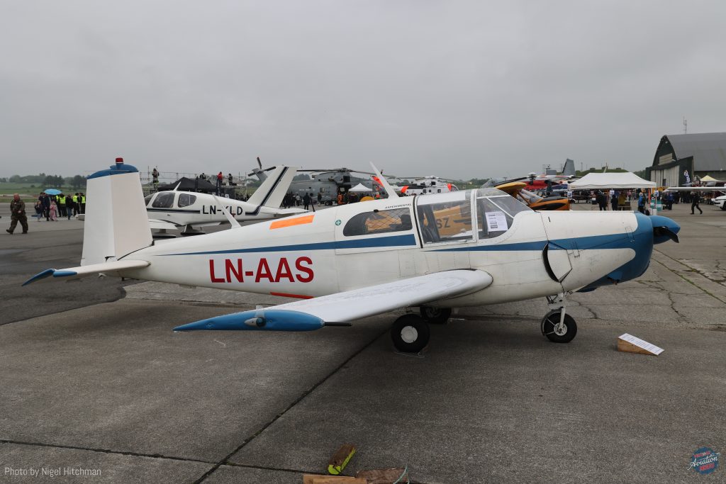 Historic Aircraft Gather for Norway's Sola Flying Days 2026 33 Safir R6 4153