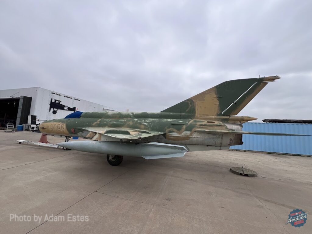 San Diego Air and Space Museum Begins Refurbishment of Hungarian MiG 21 2576Adam Estes