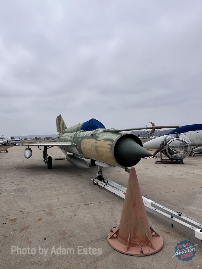 San Diego Air and Space Museum Begins Refurbishment of Hungarian MiG 21 2577 Adam Estes