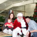 Santa Young Family