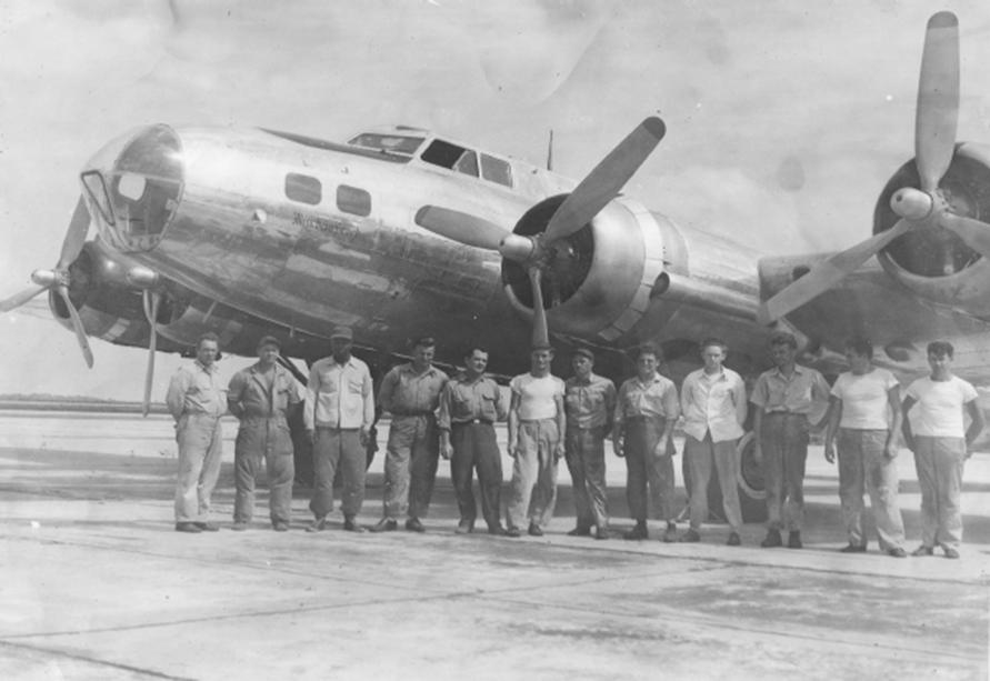 Sebring Officers Club Rededicated B 17 Flying Fortress