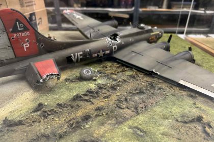 Sheperd Paines Iconic B 17G Diorama Finds Permanent Home at EAA Aviation Museum