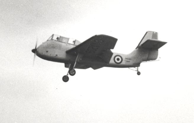 Short Seamew landing at Farnborough