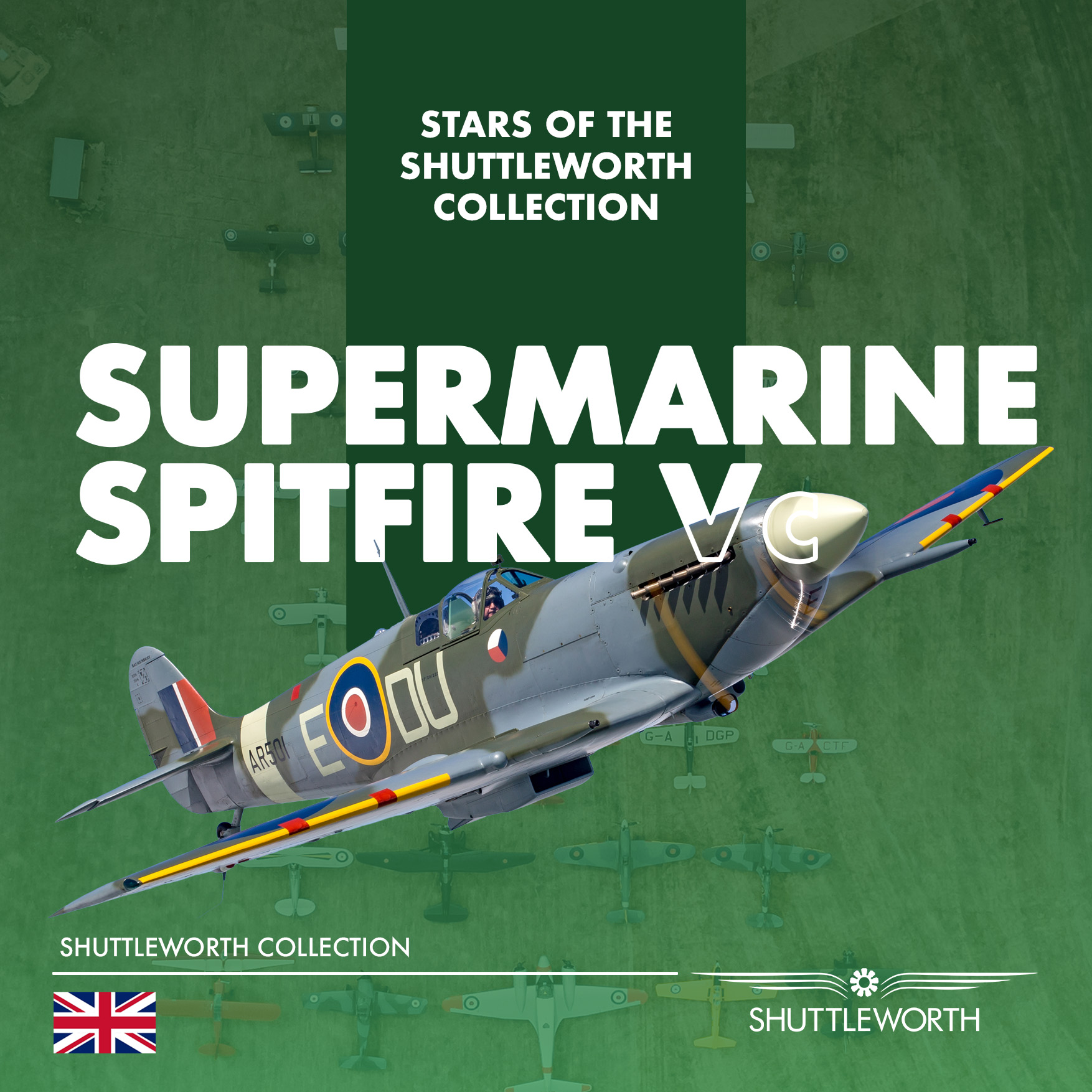 Shuttleworth to Celebrate 90th Anniversary of the Spitfire with Unique Gathering of Airworthy Marks