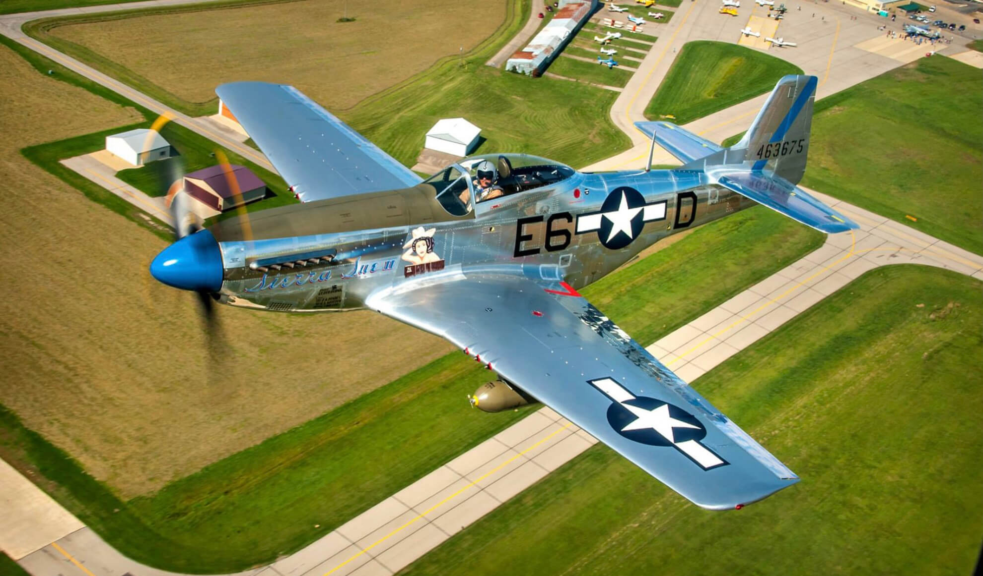 WWII Combat Veteran P-51D Mustang 'Sierra Sue II' Listed for Sale