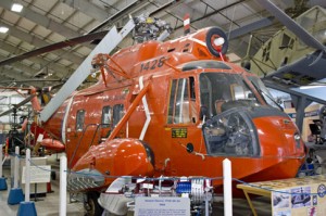 Sikorsky HH-52 Seaguard will be open for visitors to check out the interior of this amphibious search-and-rescue helicopter. (Image Credit: New England Air Museum)