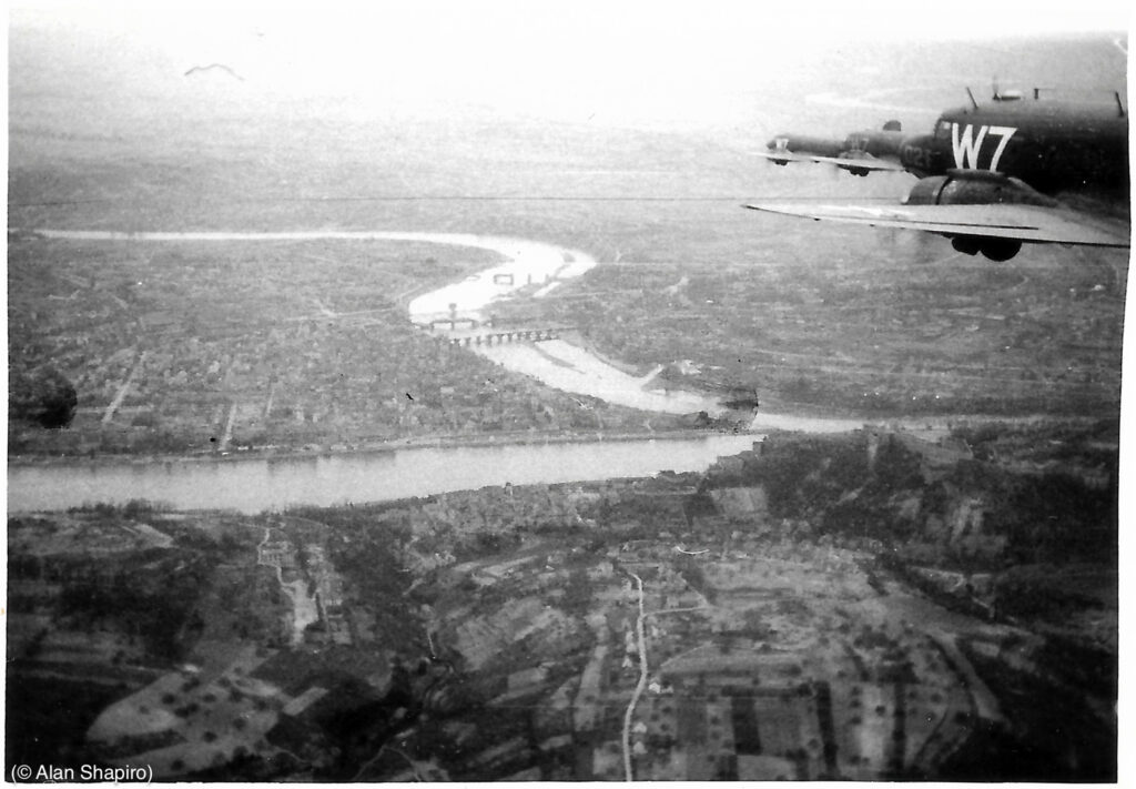 Six C 47 formation flyin over the Rhine 2 1024x711 1