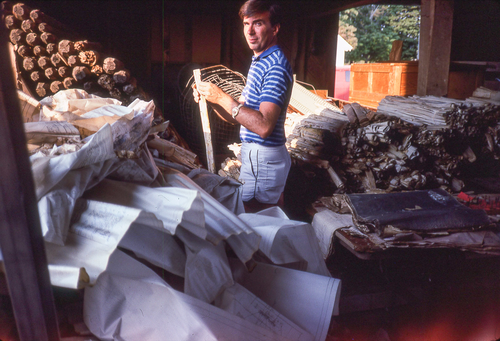 Sorting and Drying in Barn 1