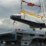 Space Shuttle Enterprise delivered to the Intrepid Museum