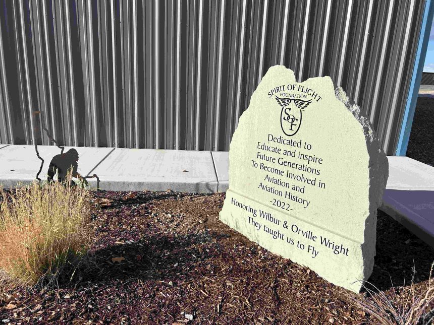 Spirit of Flight Museum Marks Wright Brothers Legacy with New Monument 1