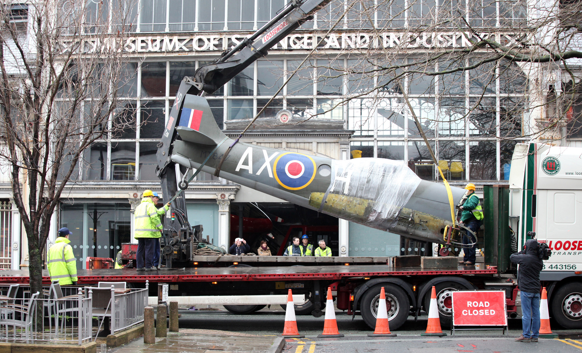 Spitfire FR.XIVe for RAF Museum Aerial Photography