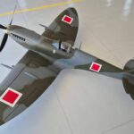 Spitfire IX TE517 Receives Turk Hava Kuvvetleri Turkish Air Force Markings