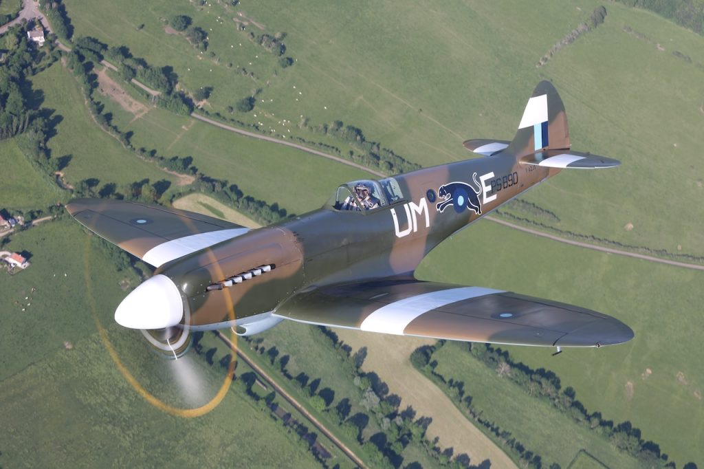 Griffon Powered Supermarine Spitfire Mk XIX Listed For Sale by Boschung Global 10 Spitfire MK XIX F AZJS 2