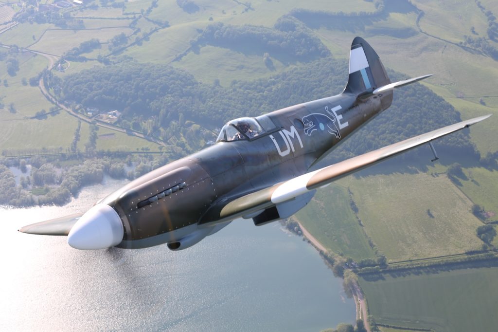 Griffon Powered Supermarine Spitfire Mk XIX Listed For Sale by Boschung Global 11 Spitfire MK XIX F AZJS 3