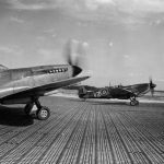 Spitfire Mk IX of No. 412 Squadron RCAF prepare to take off imperial war museum