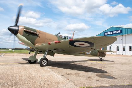 Spitfire Mk.I P9372 Flies Again for the First Time in 85 Years 3