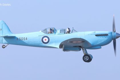 Spitfires.com has repainted one of its two seat Spitfires BS410 in the colours of K5054 1