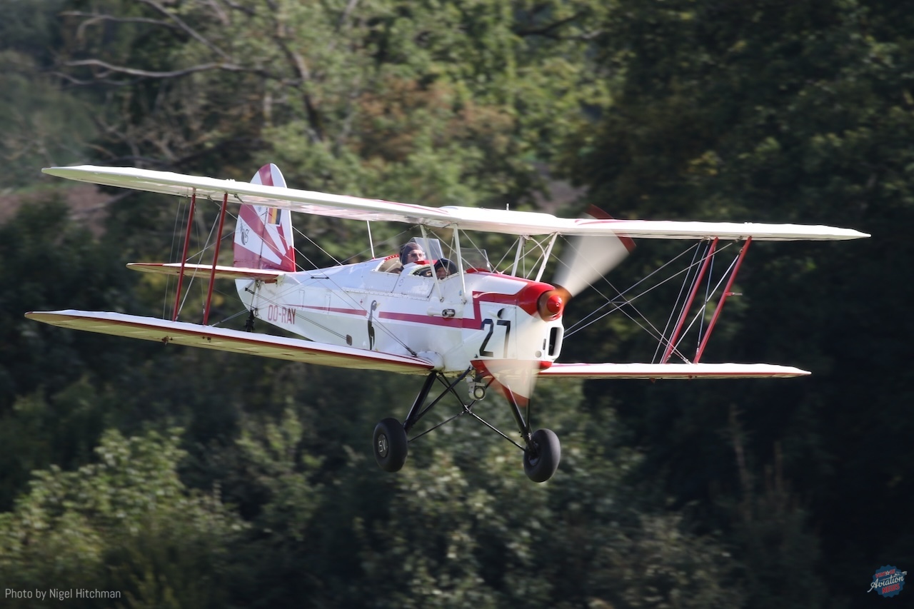 Hahnweide Old Timer Fly-In 2025 Part 2: A Spectacular Showcase of Vintage Aircraft 68 Stampe SV4 OO RAY 7D2 1190