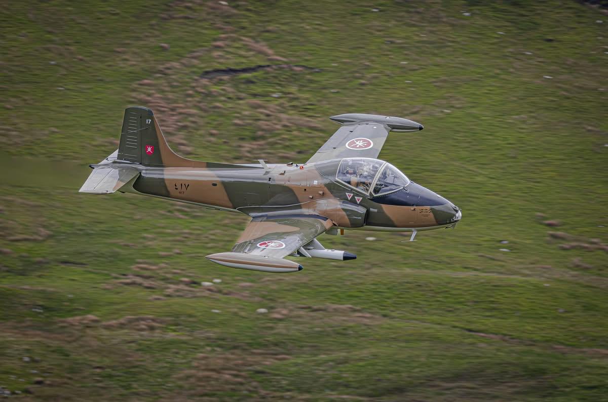 Strikemaster jet aircraft Mach Loop Aero Legends
