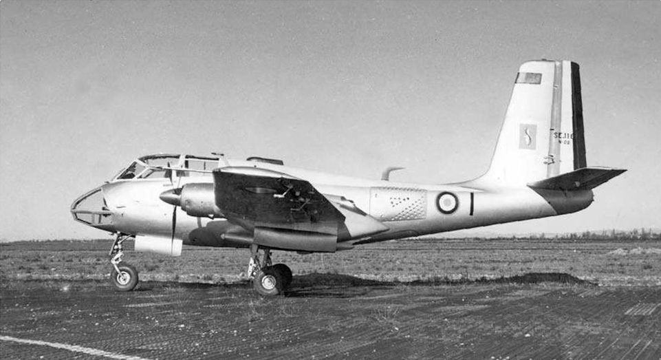 Today In Aviation History: First Flight of the Sud Aviation SE-116 Voltigeur 11 Sud Aviation SE 116 Voltigeur 2
