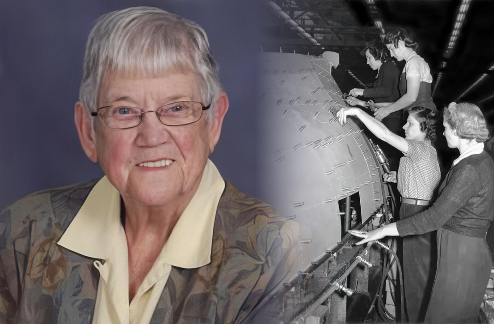 Sue Mary E. Tharp WWII Evansville Factory