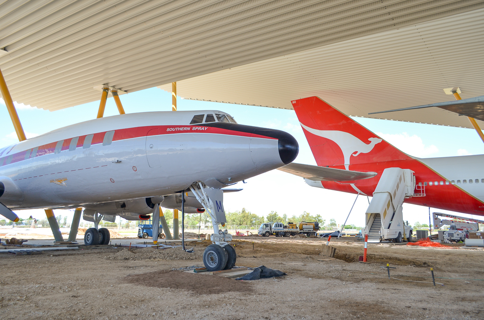 Super Constellation in position 1