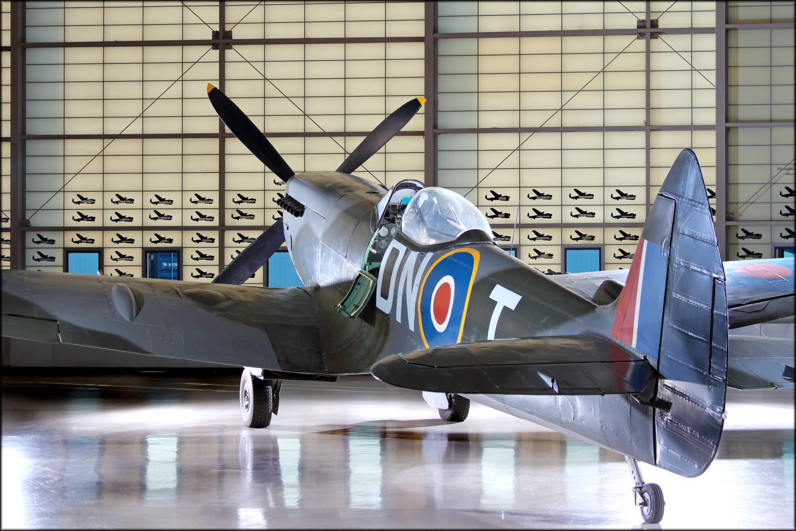 Supermarine Spitfire LF Mk. XVIe credit David Blais scaled