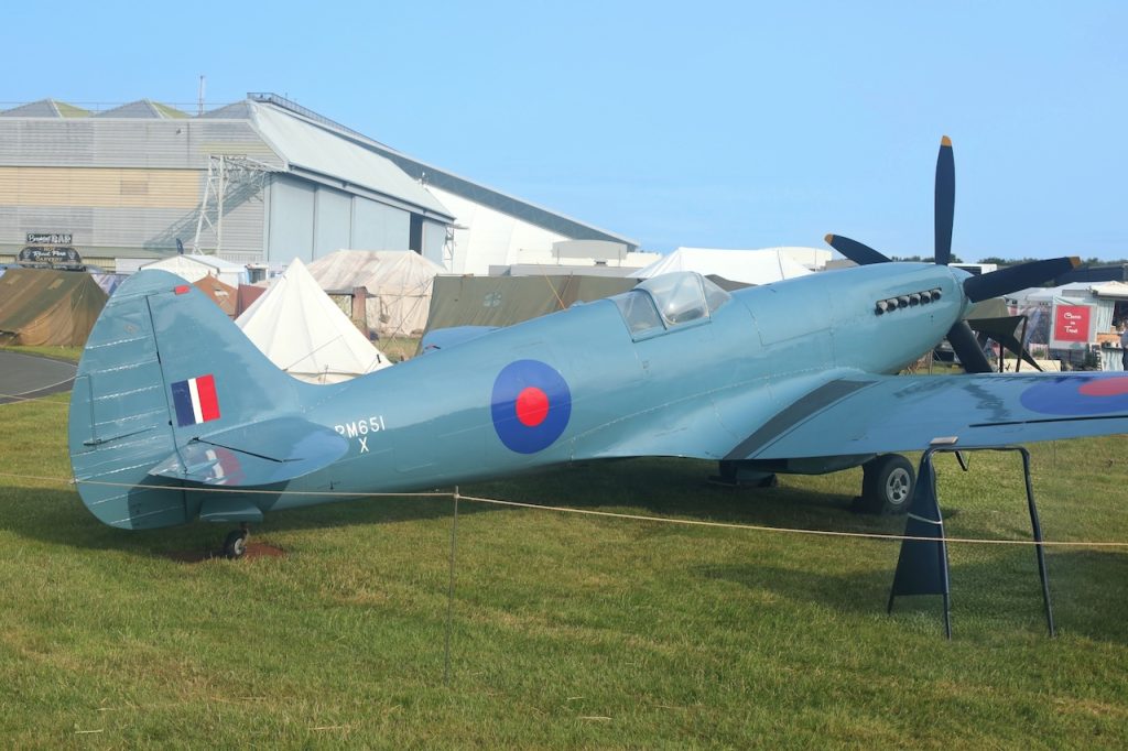 Discovering Hooton Park Hangars: Northwest England’s Living Aviation Heritage Museum 18 Supermarine Spitfire P.R.XIX PM6517758M
