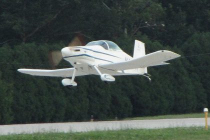 T18 in flight