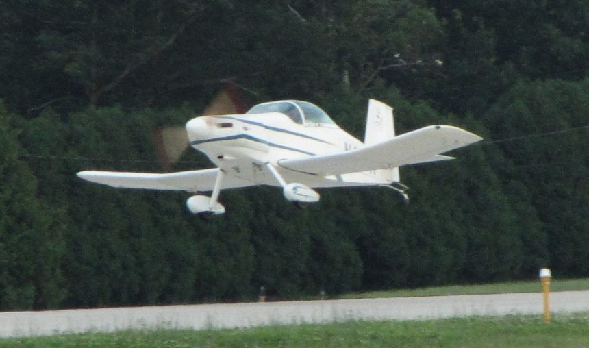 T18 in flight