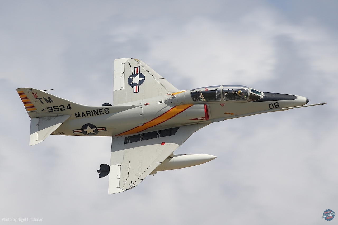 Wings over Houston 2025: A Warbird-Focused Return to Form 51 TA 4 Skyhawk 7D2 4749